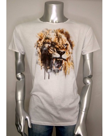 Camiseta hombre león